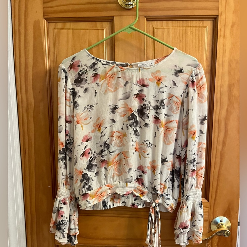 Nordstrom Floral Blouse